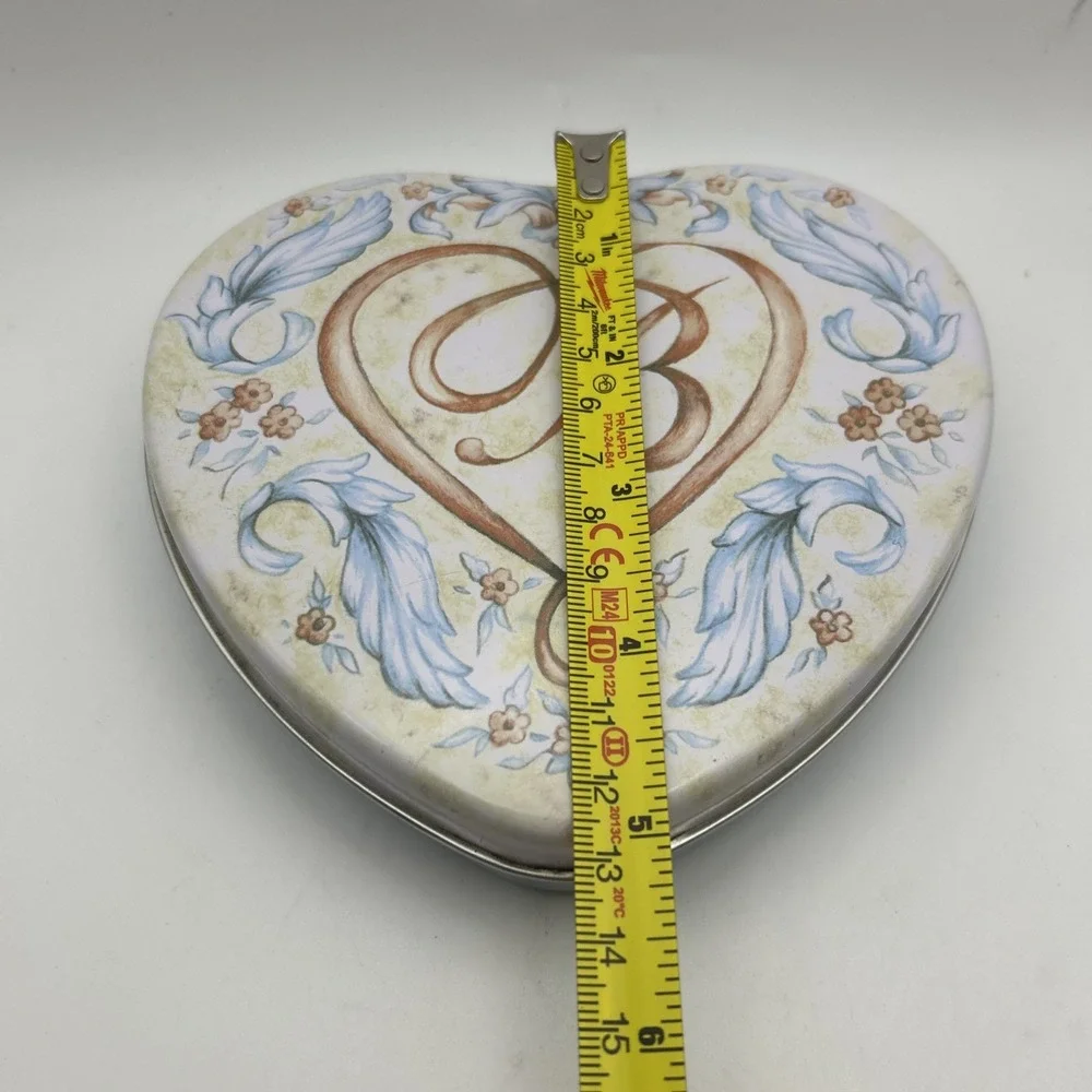 Brighton Heart Shaped Tin Trinket Jewelry‎ Box